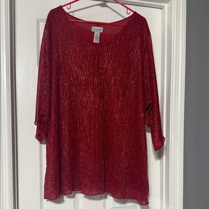Catherines Radiant Ruby Top